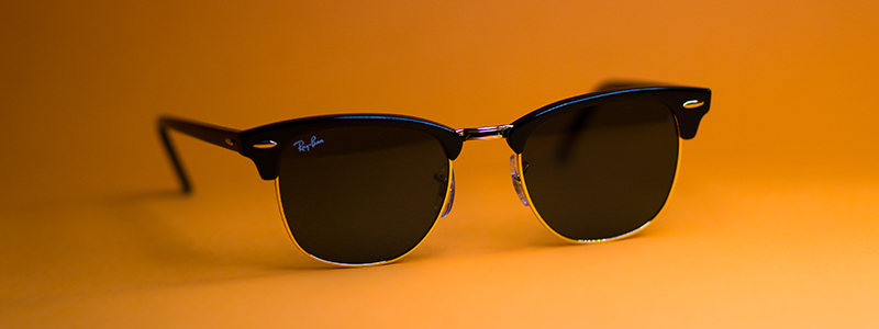 Ray Ban Clubmaster polarized sunglasses 